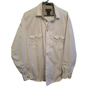 Men's Eddie Bauer Rufton Twill LS Shirt L